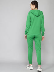 Kotty Women Green Hooded Co-Ord Set 