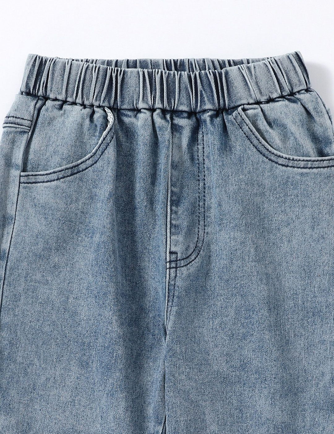 Kotty Girls Blue & White Jean Light Fade Jeans