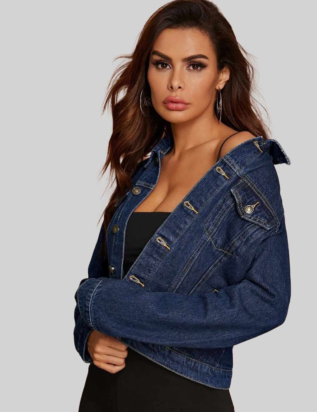 Kotty Cotton Casual Denim Jacket