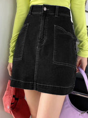 Kotty Women Above Knee A-Line Skirt