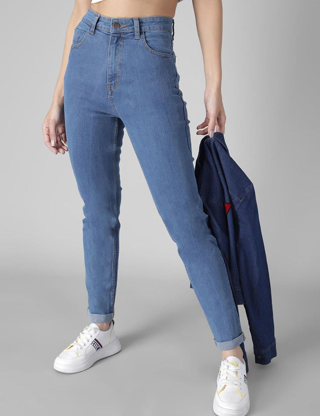 Kotty Women Slim Fit High-Rise Stretchable Jeans