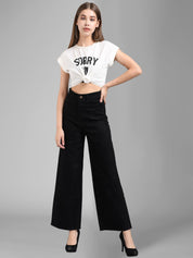 Kotty Women Pack Of 2 Jean Flared High-Rise Stretchable Jeans