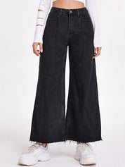 Kotty Women Jean Flared High-Rise Stretchable Jeans