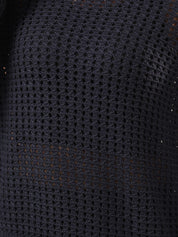 Kotty Women Open Knit Pullover Sweater