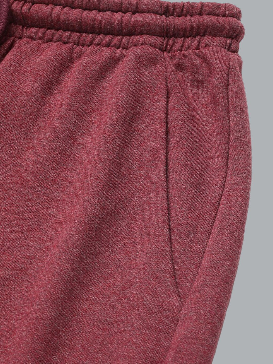 Kotty Men Maroon Mid-Rise Regular Shorts