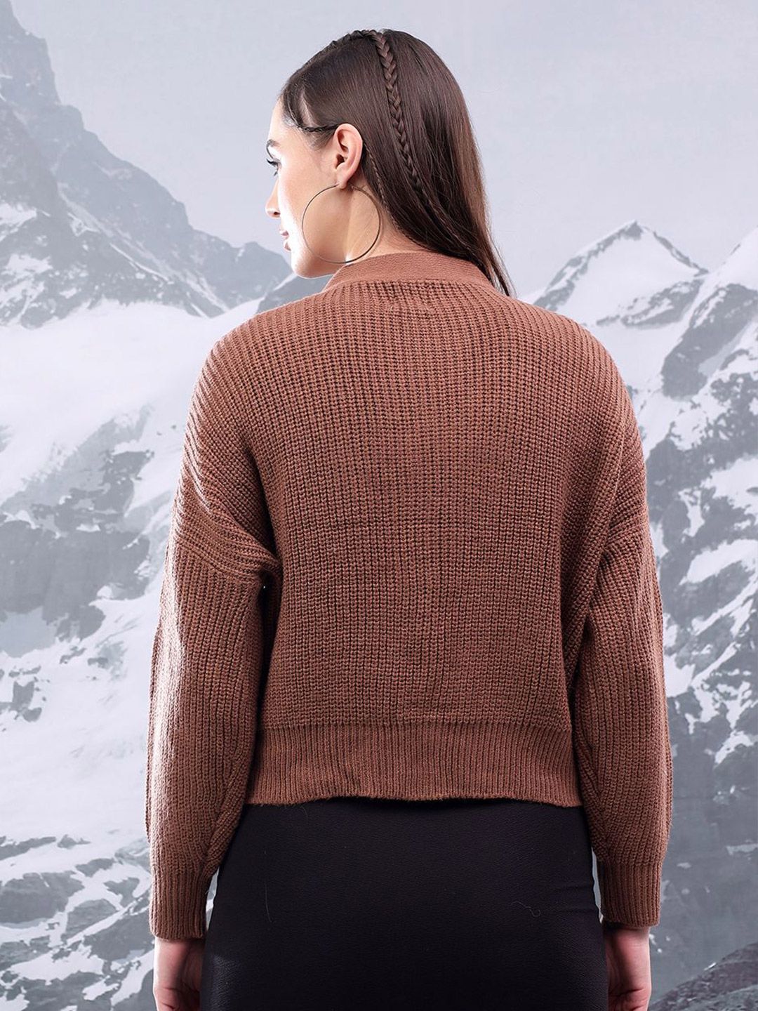 Kotty Women Cotton Crop Sweater