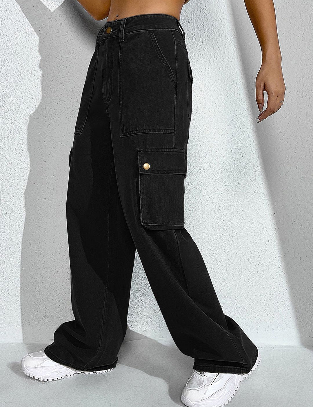 Kotty Women Jean Straight Fit High-Rise Stretchable Jeans