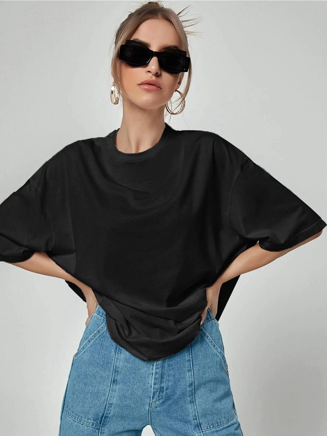Kotty Round Neck Oversized T-shirt