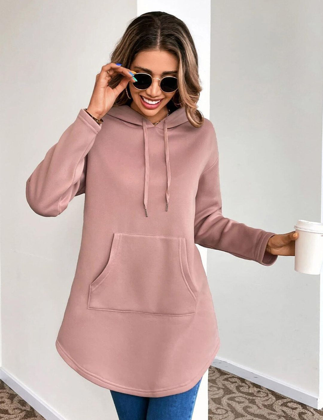 Kotty Hooded Fleece Sweatshirt