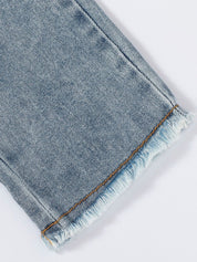 Kotty Girls Grey ]Heavy Fade Jeans