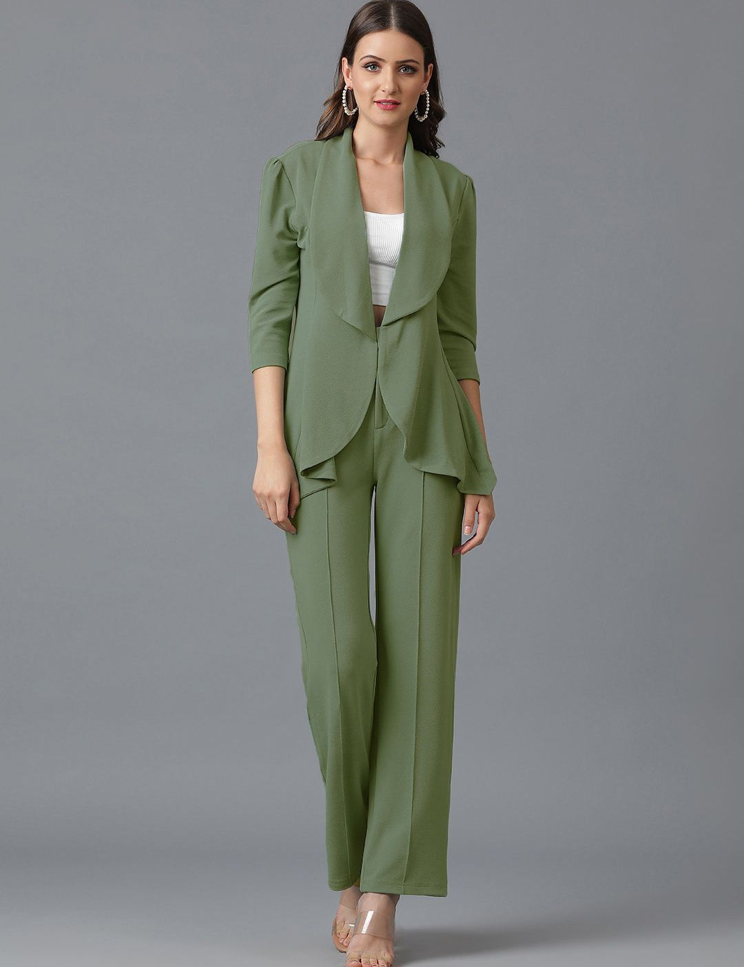 Kotty Shawl Neck Blazer With Trouser 