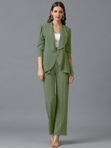 Kotty Shawl Neck Blazer With Trouser