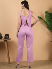 Kotty Sleeveless Crop Top With Trouser 