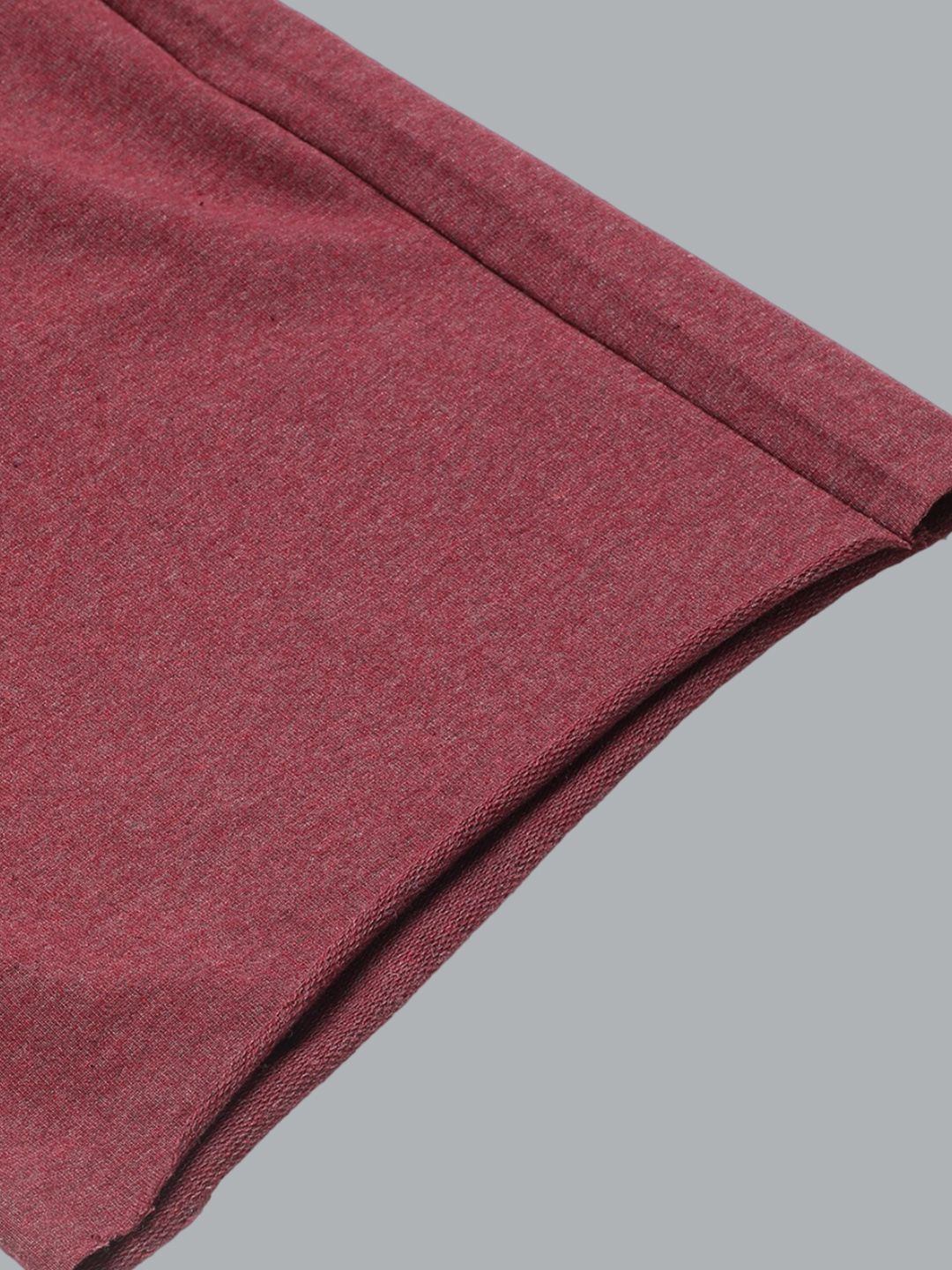 Kotty Men Maroon Mid-Rise Regular Shorts