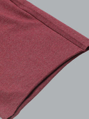 Kotty Men Maroon Mid-Rise Regular Shorts