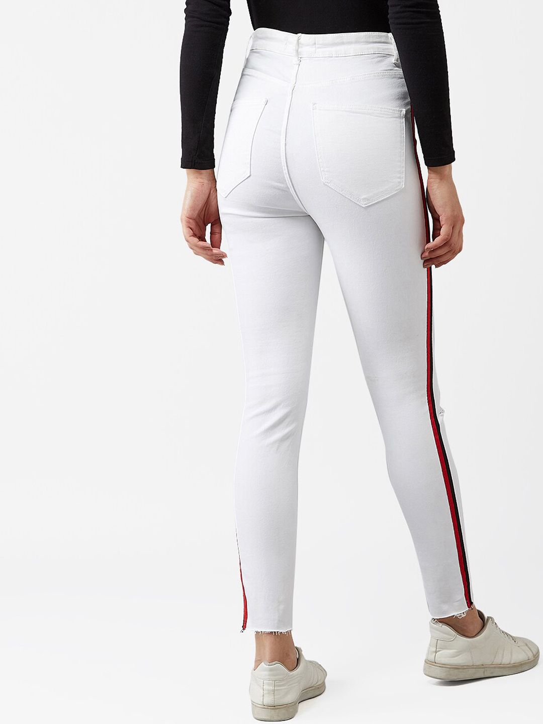 Kotty Women White Skinny Fit Jeans