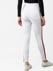 Kotty Women White Skinny Fit Jeans