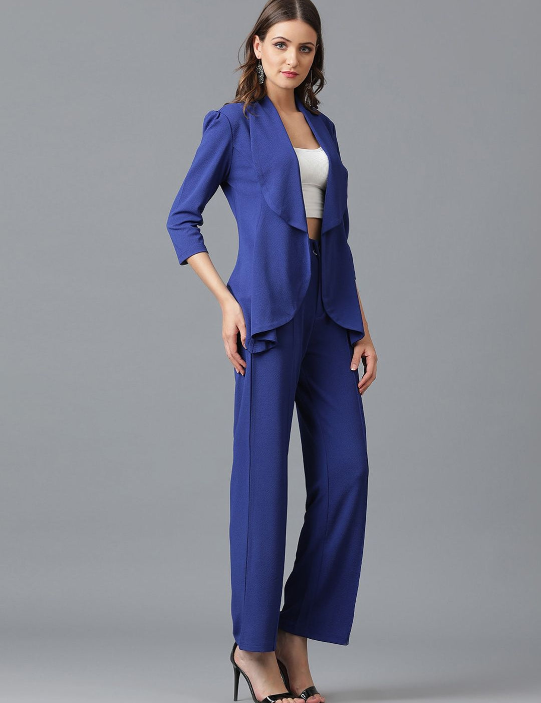 KOTTY BIZwear Shawl Neck Coat With Trouser