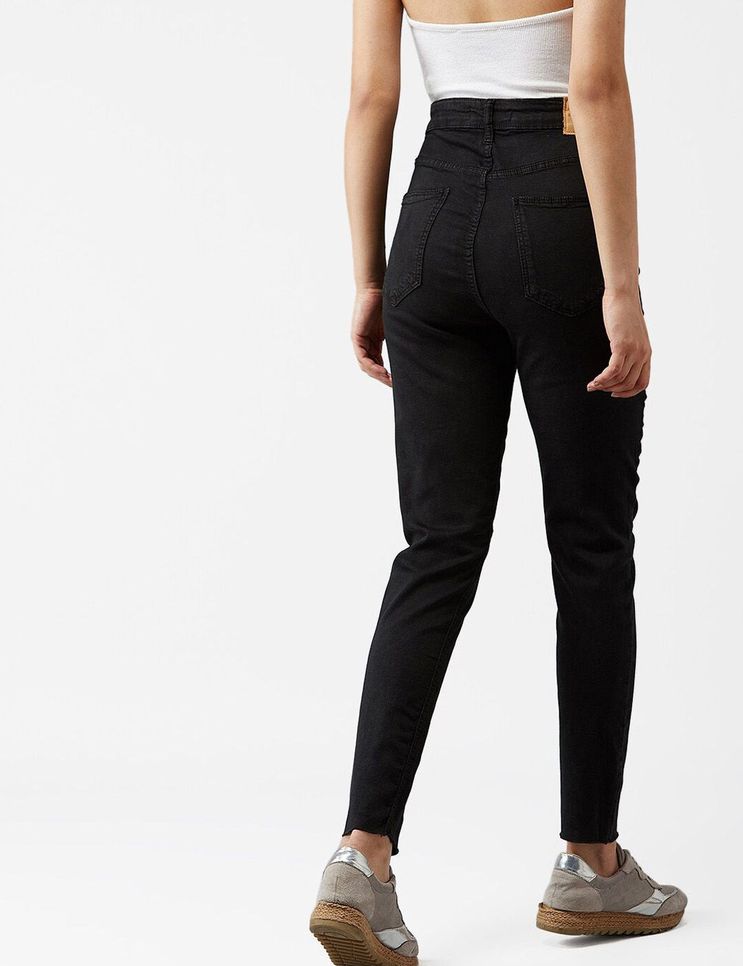 Kotty Women Black Skinny Fit Jeans