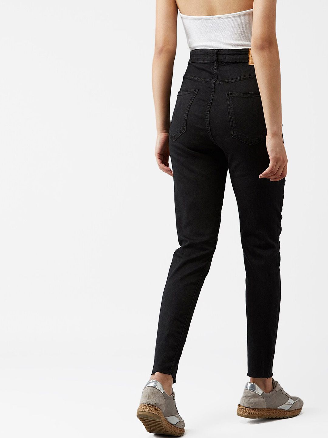 Kotty Women Black Skinny Fit Jeans