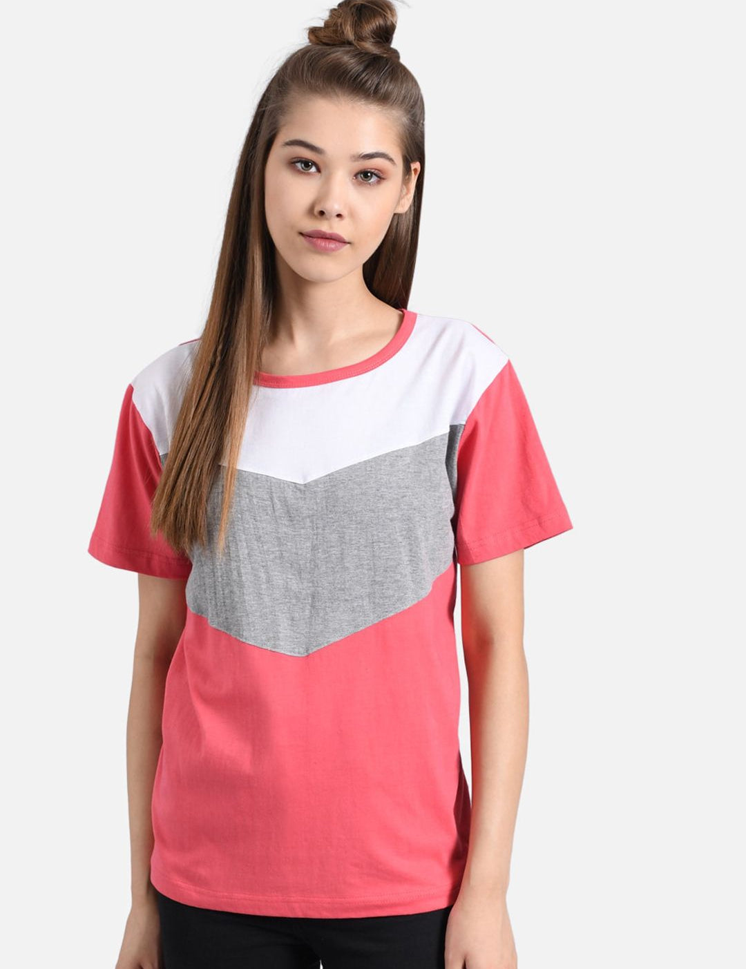 Kotty Women Set of 2 Round Neck T-shirts