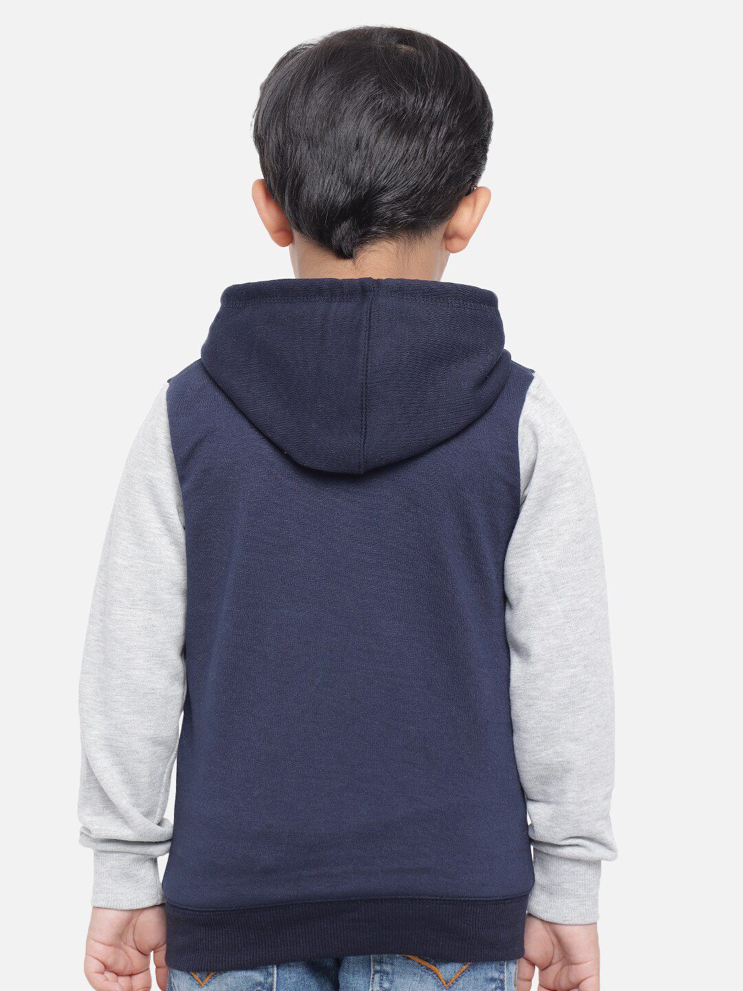 Kotty Boys & White Printed Sweatshirt