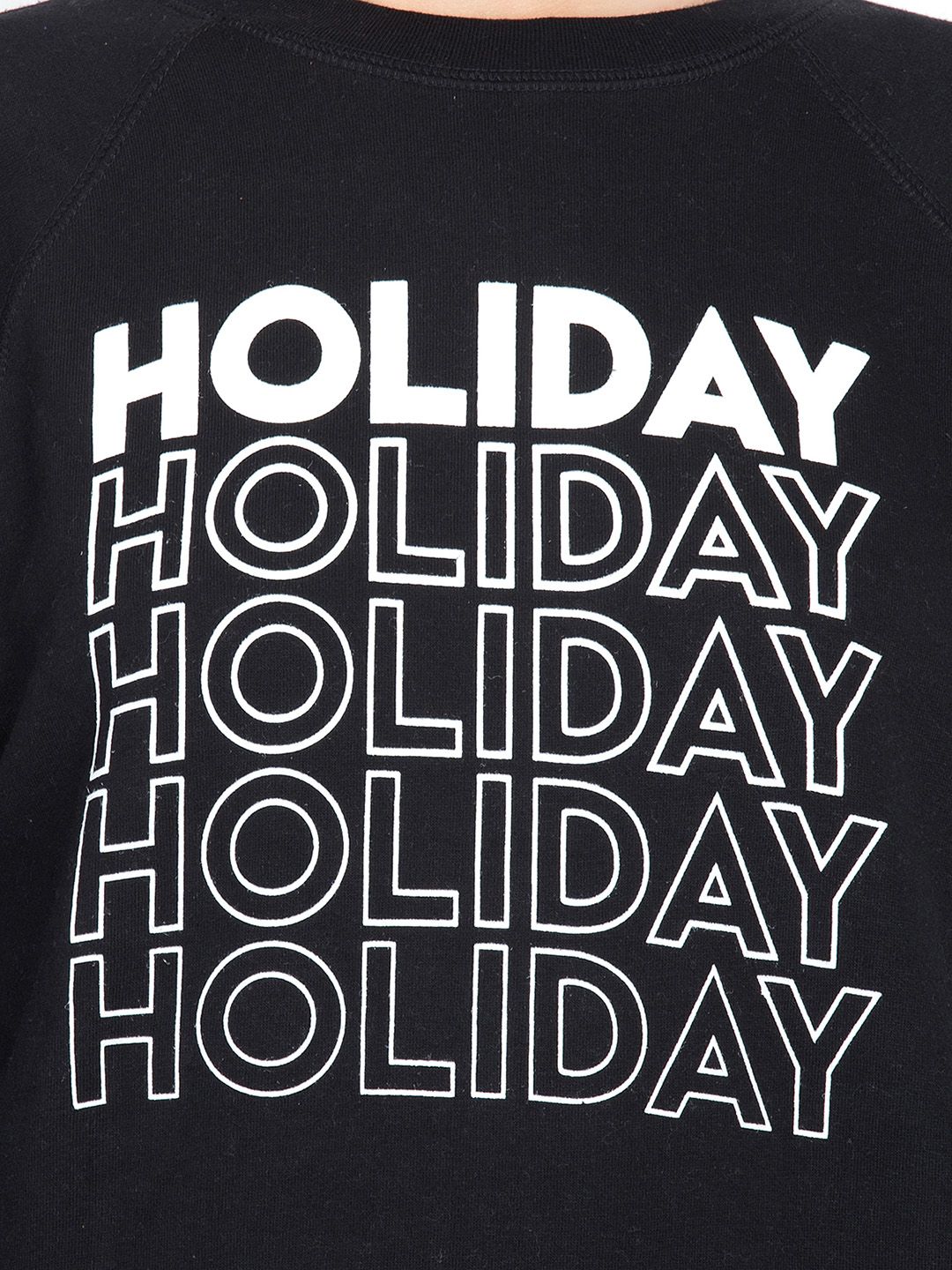 Kotty Women Black Printed Sweatshirt