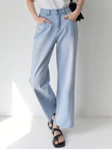 Kotty Women Straight Fit High-Rise Stretchable Jeans