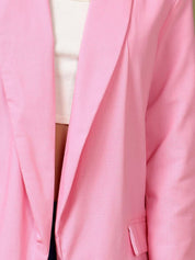 Kotty Women Notched Lapel Overcoat