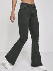Kotty Women Bootcut High-Rise Stretchable Jeans