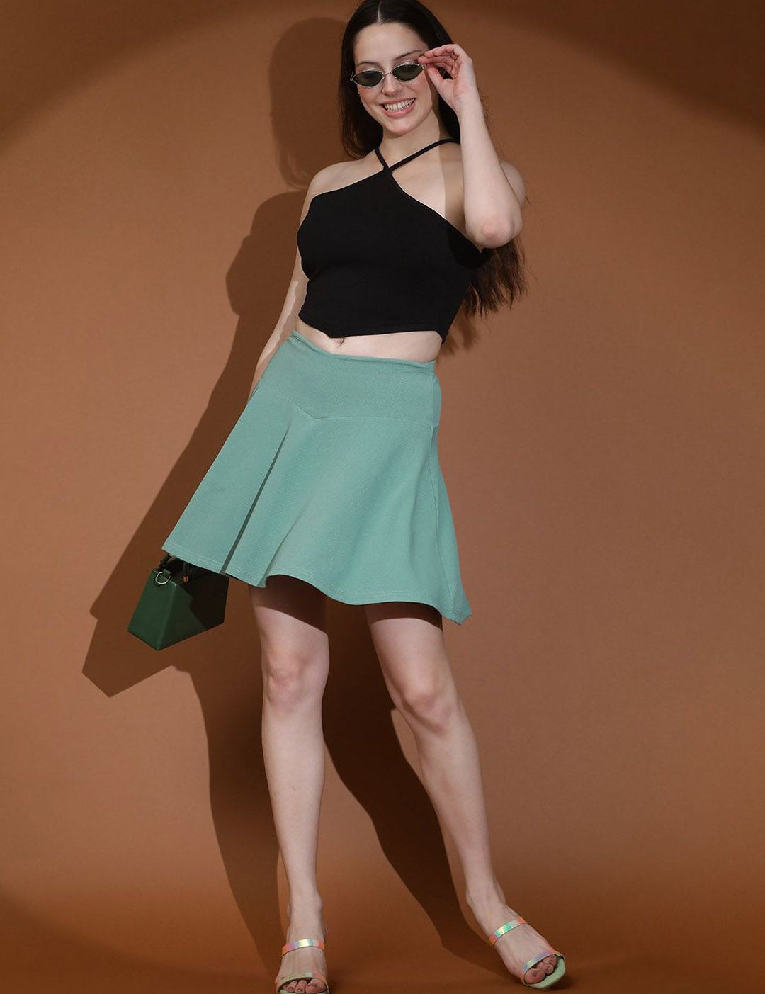  Kotty Flared Above Knee Skirts