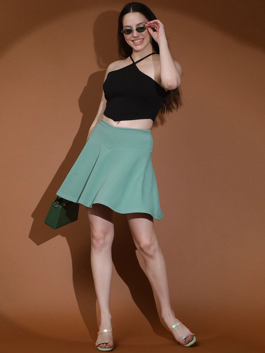  Kotty Flared Above Knee Skirts