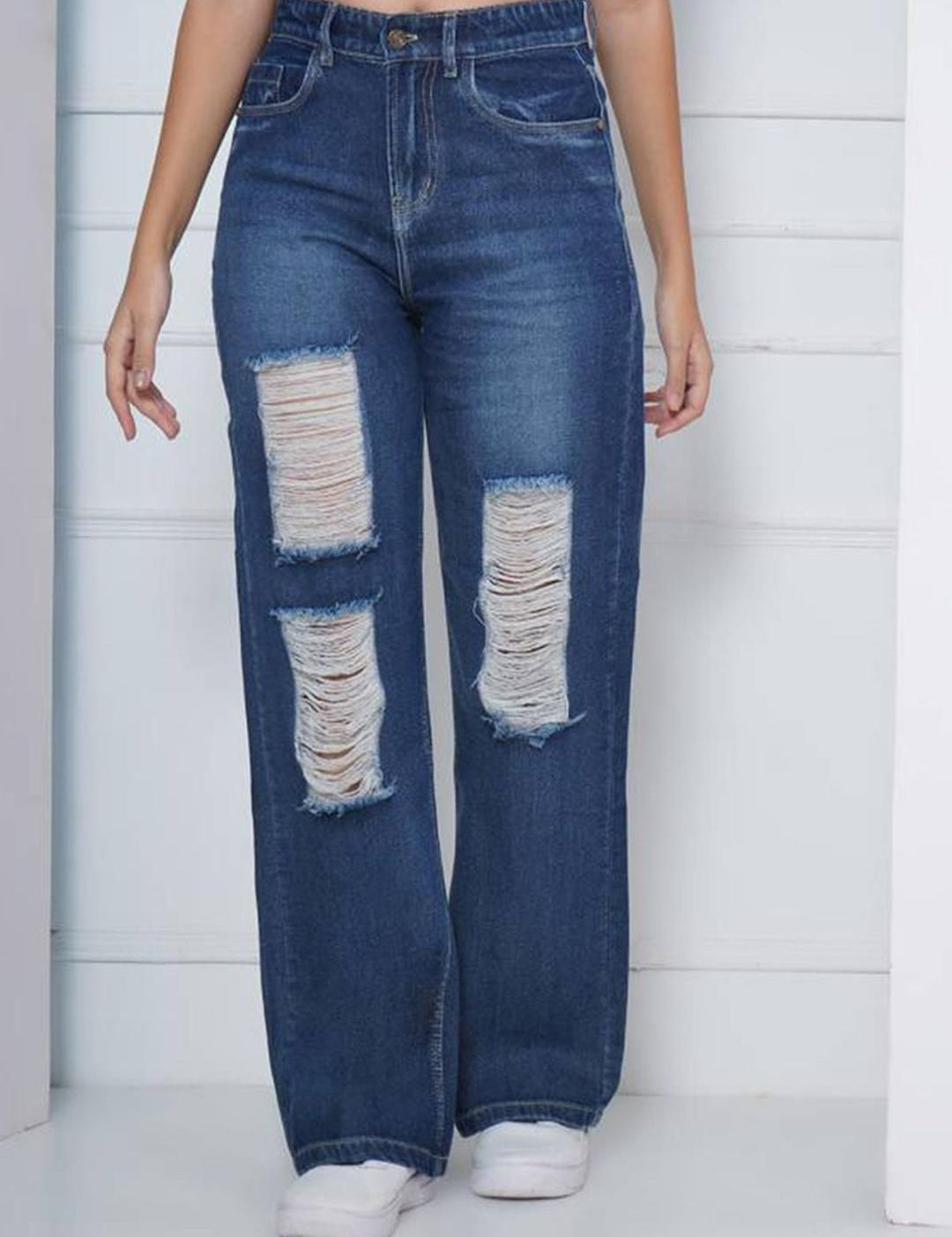 Kotty Women Straight Fit High-Rise Stretchable Jeans