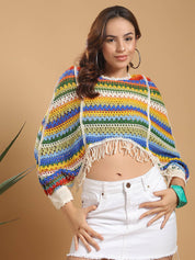 KOTTY Casual Regular Sleeves Graphic Print Women Multicolor Top