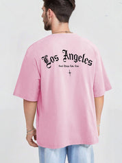 Kotty Men Printed Drop-Shoulder Sleeves T-shirt