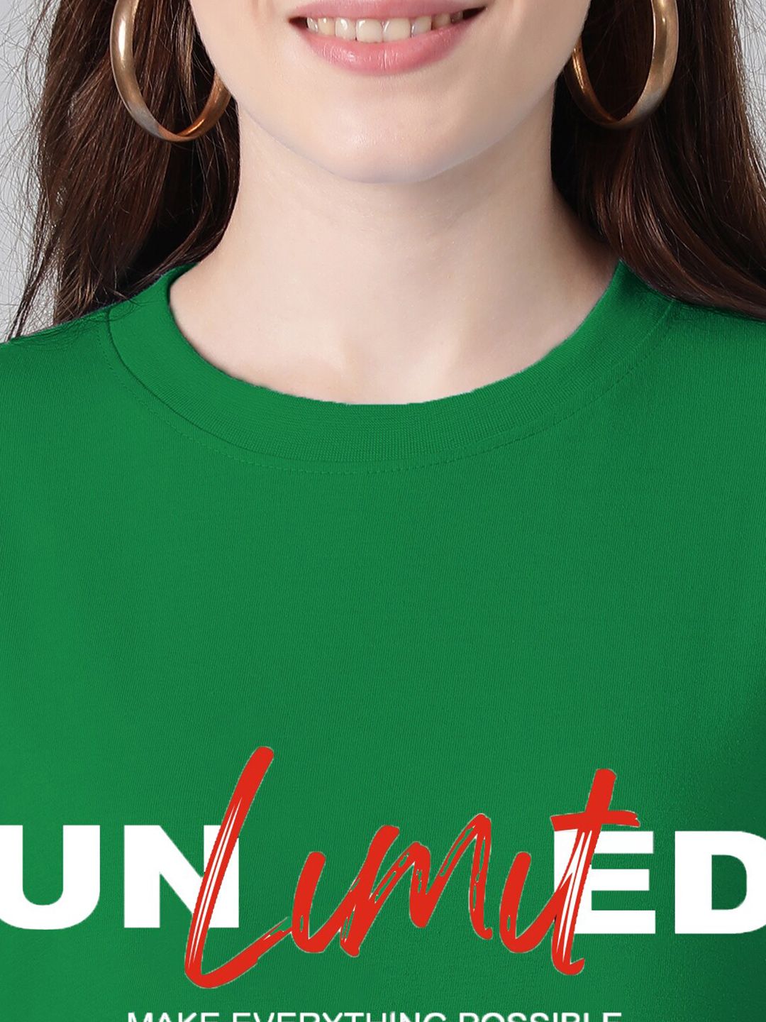 Kotty Typography Printed T-shirt