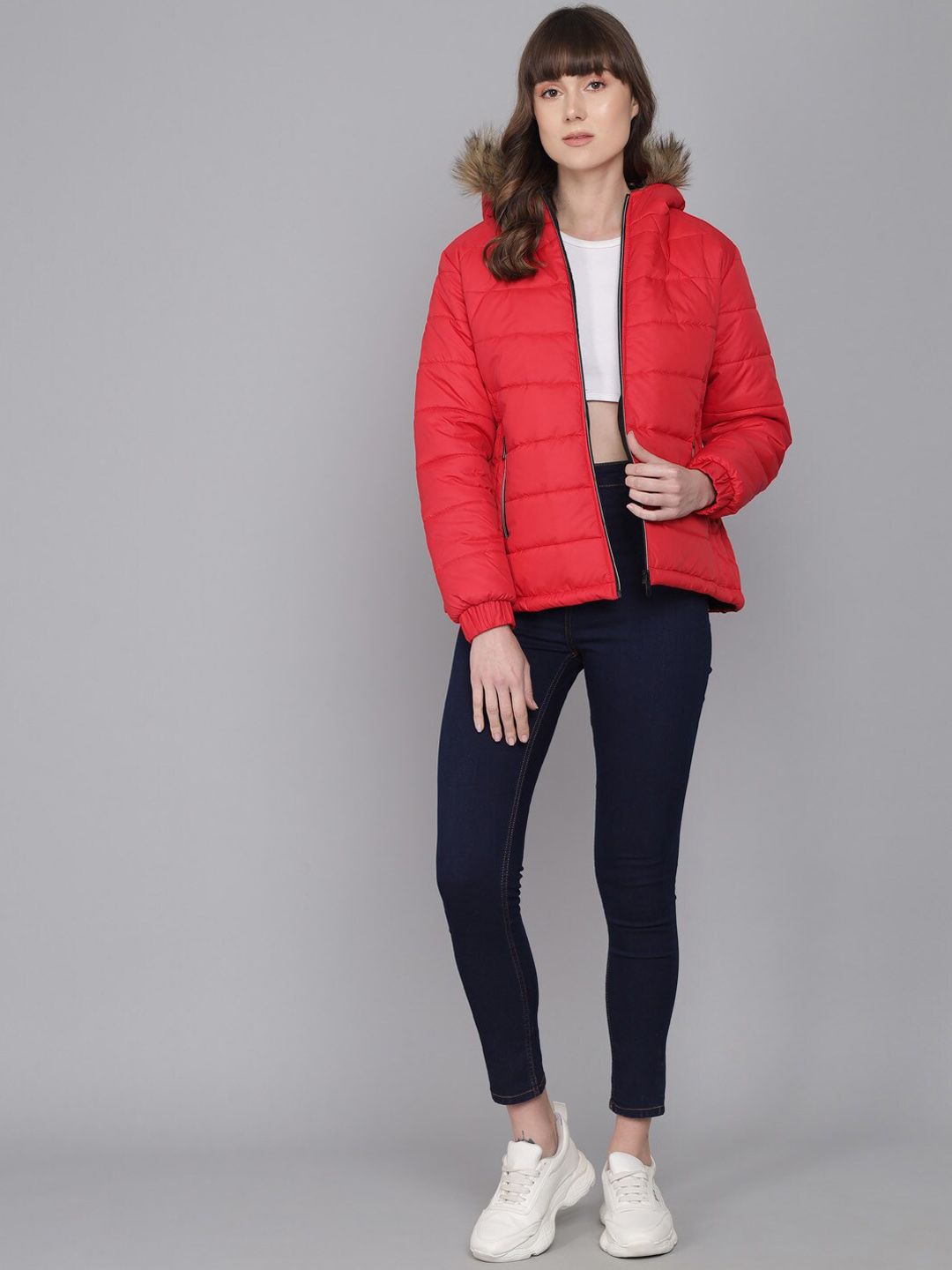Kotty Women Red Insulator Padded Jacket