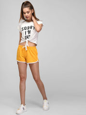 Kotty Women Pack of 2 Regular Fit Low-Rise Shorts