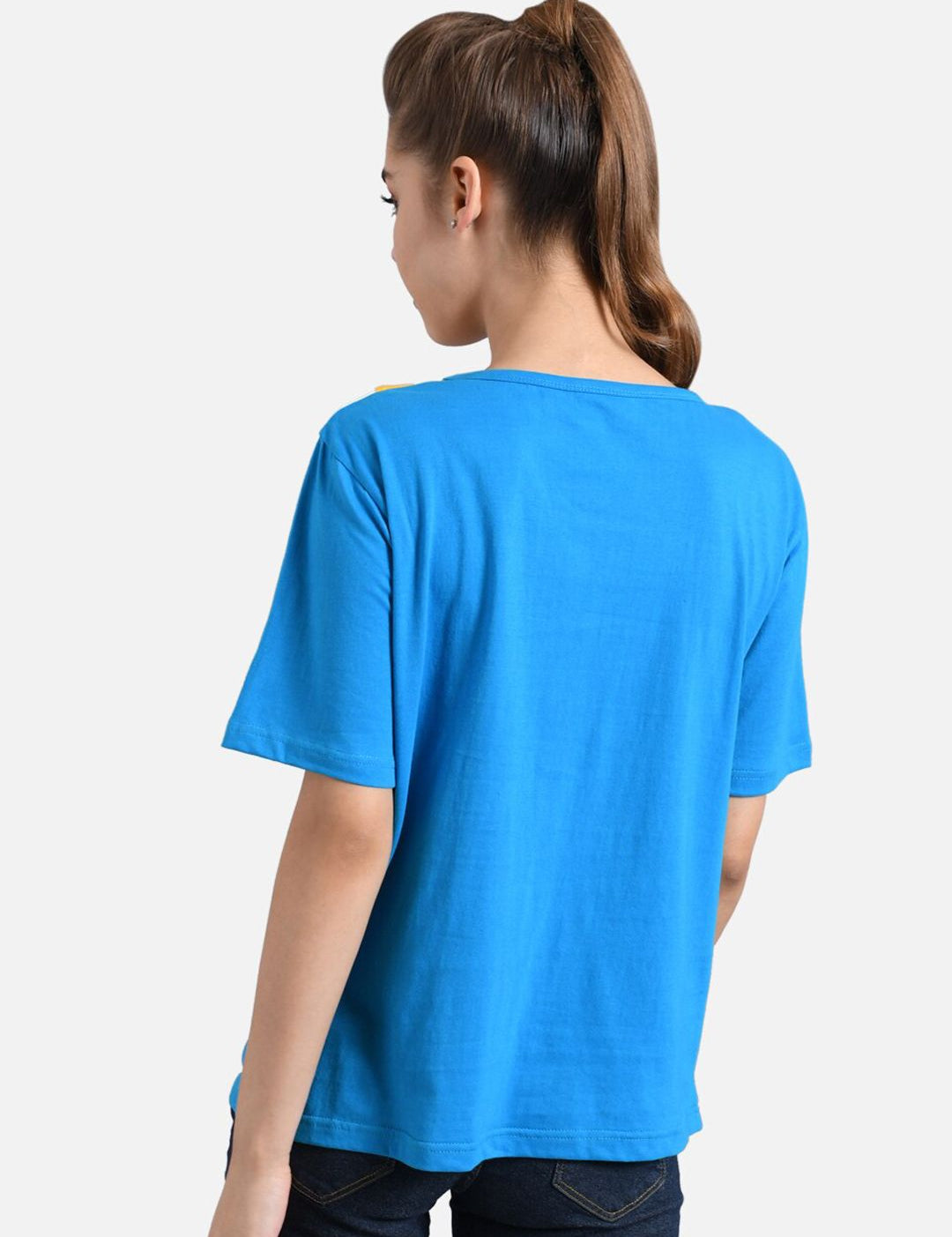 Kotty Women Pack Of 2 Round Neck T-shirts