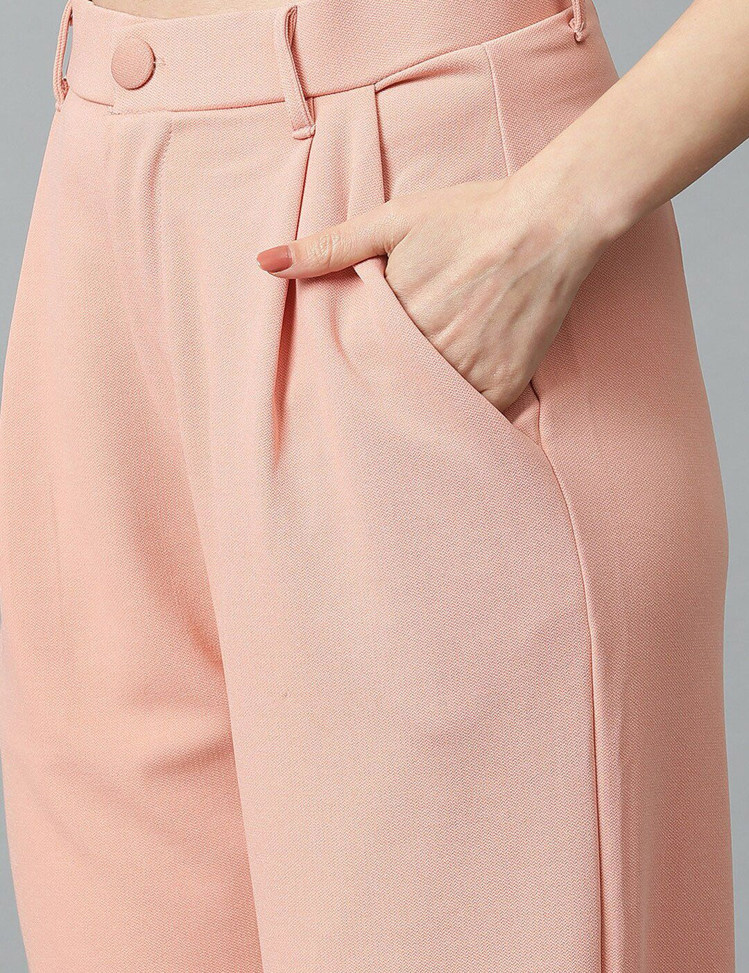 KOTTY BIZwear Basics Notched Lapel Collar Coat With Trousers