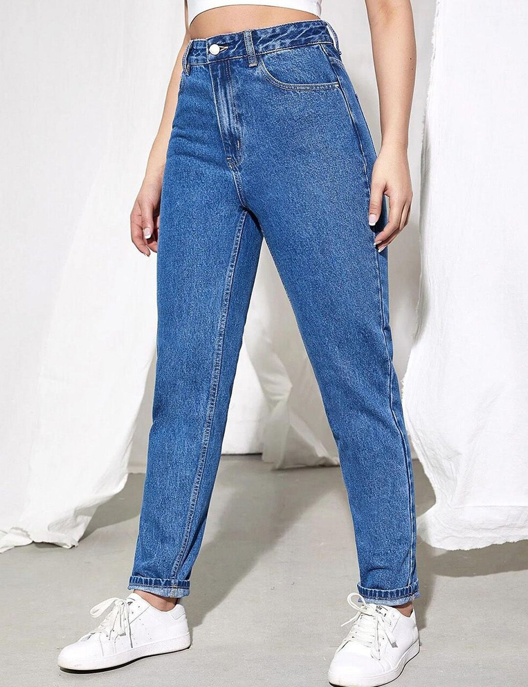 Kotty Women Blue Jean Slim Fit High-Rise Stretchable Jeans