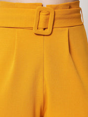 KOTTY BIZwear Women Pack Of 2 Relaxed High-Rise Straight Fit Easy Wash Pleated Trousers