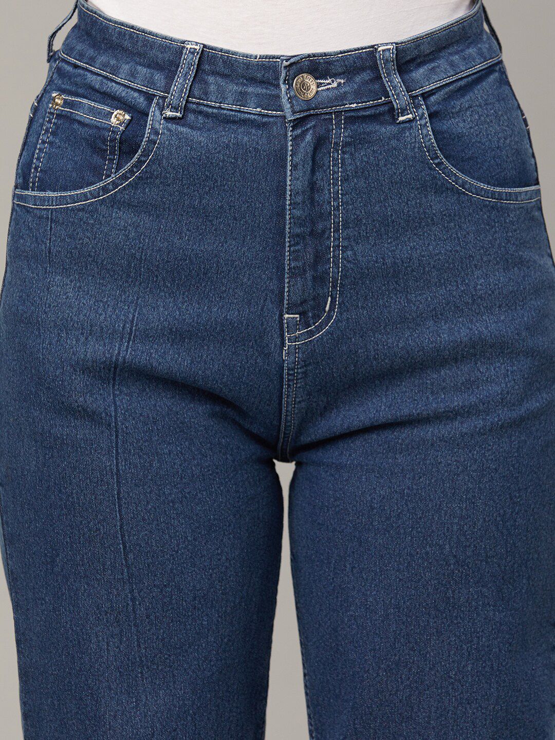 Kotty Women Jean Straight Fit High-Rise Jeans