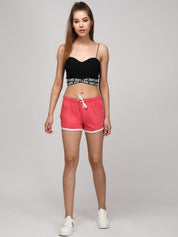 Kotty Women Pack of 2 Regular Fit Low-Rise Shorts