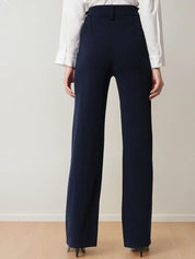 Kotty Women Straight Fit High-Rise Trousers