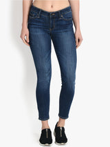Kotty Women Blue Skinny Fit High-Rise Clean Look Jeans