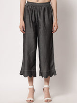 Kotty Women Relaxed Loose Fit Easy Wash Culottes