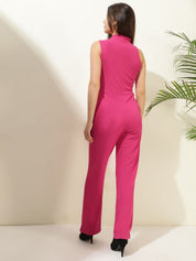 Kotty Women High Neck Basic Jumpsuit