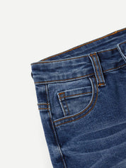 Kotty Girls Blue Heavy Fade Jeans