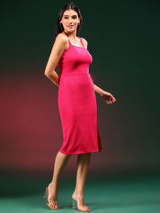 Stylecast X KOTTY Basics Shoulder Straps Bodycon Dress